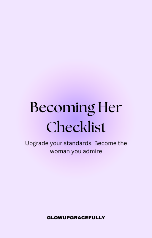 Becoming Her Checklist